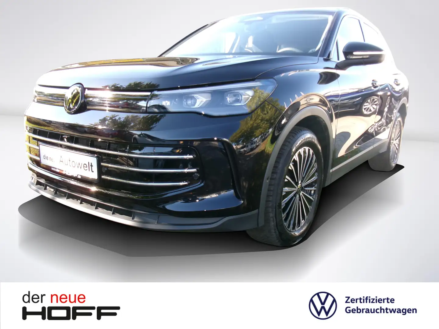 Volkswagen Tiguan 1.5 eTSI Elegance Navi Kamera AHK Matrix Massage A Noir - 1