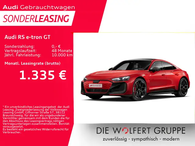 Audi RS e-tron GT performance quattro inkl. 24M. Gara