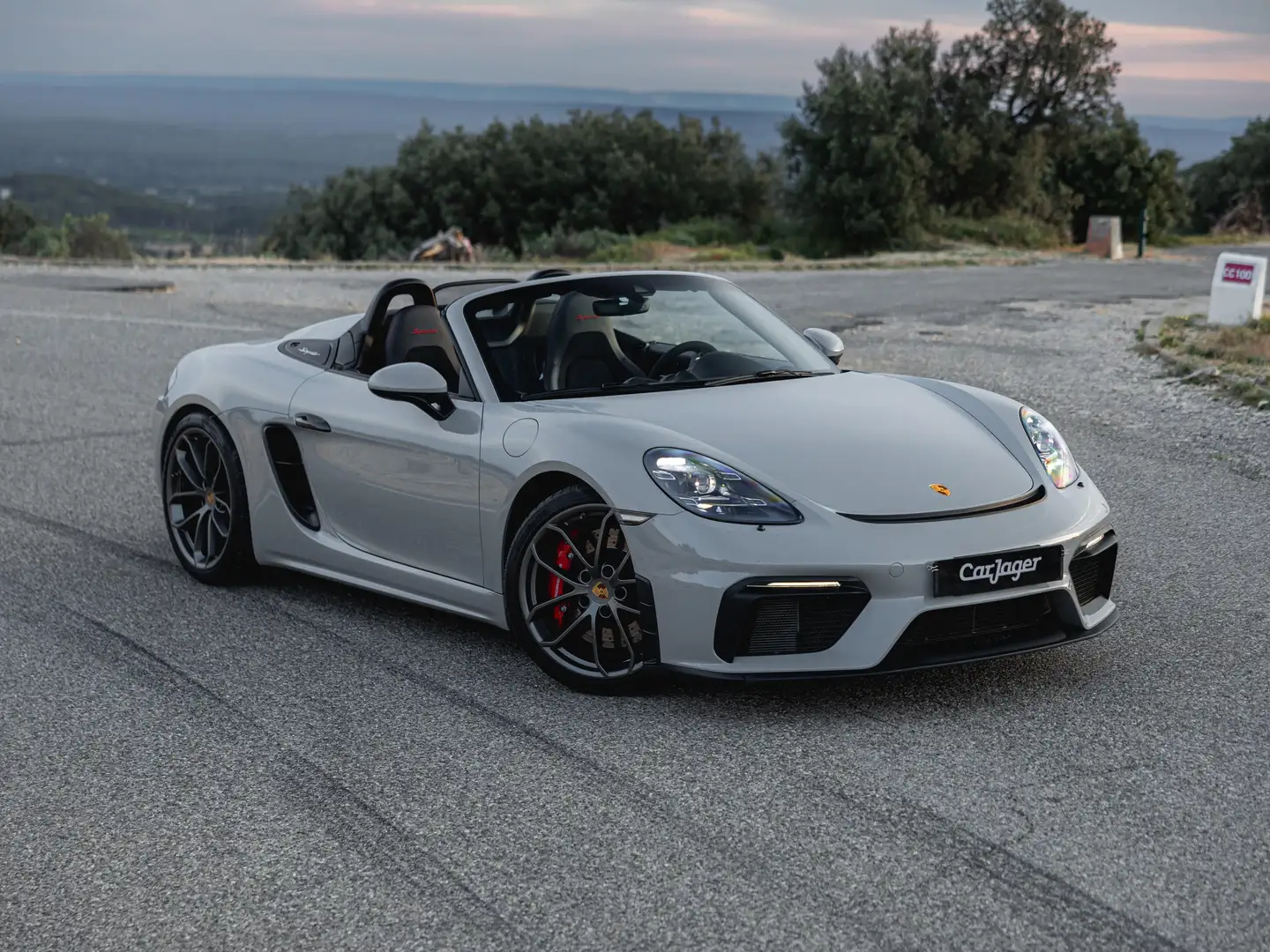 Porsche 718 Spyder 718 Spyder 4.0i 420 ch PDK Gris - 1
