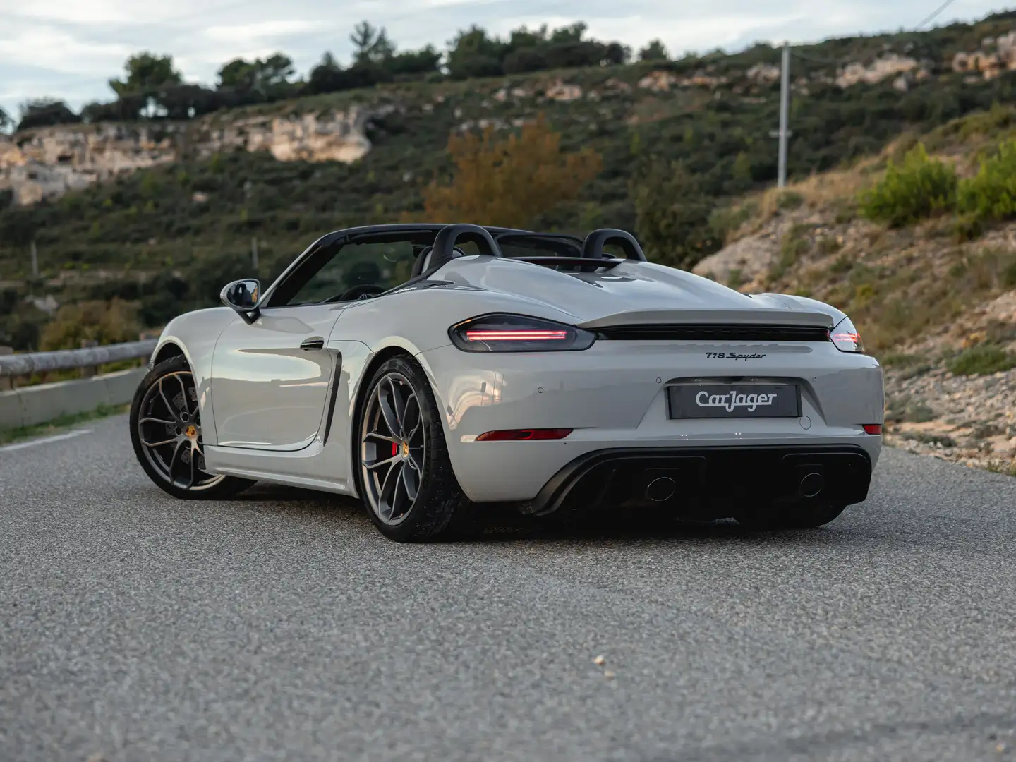 Porsche 718 Spyder 718 Spyder 4.0i 420 ch PDK Gris - 2