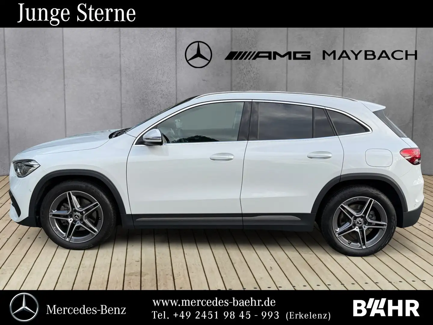 Mercedes-Benz GLA 220 GLA 220 d 4M AMG/MBUX/Multibeam/Pano/AHK/LMR19" Weiß - 2