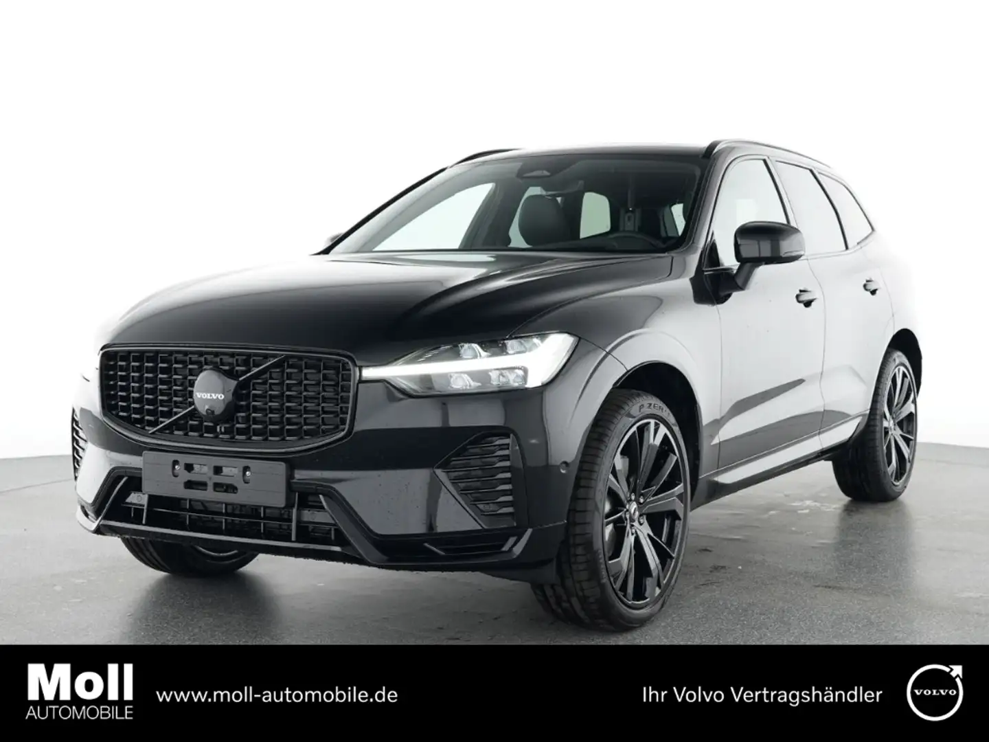 Volvo XC60 Plus Black Edition AWD HUD Leder Digitales Cockpit Schwarz - 1