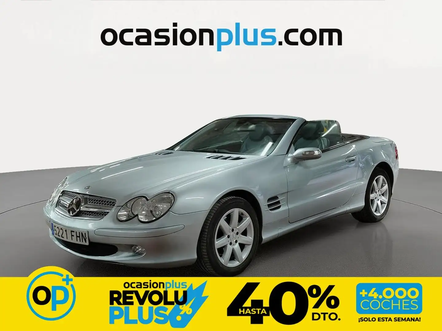 Mercedes-Benz SL 350 Aut. Gris - 1