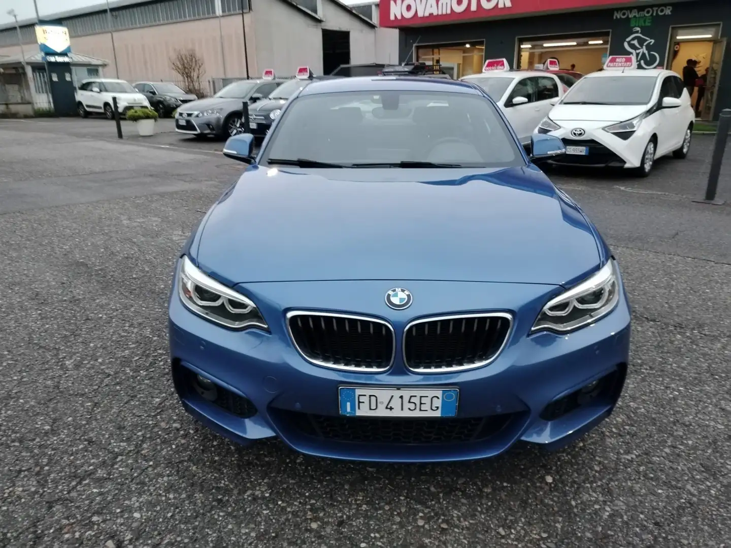 BMW 228 Serie 2 F22 Coupe 228i Coupe Msport Blu/Azzurro - 2