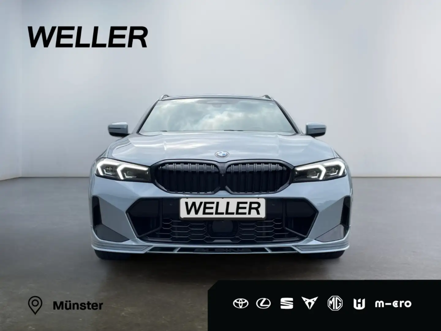 Alpina B3 Touring Biturbo *Laser*ACC*Pano*H&K*Live*AHK* Gris - 2