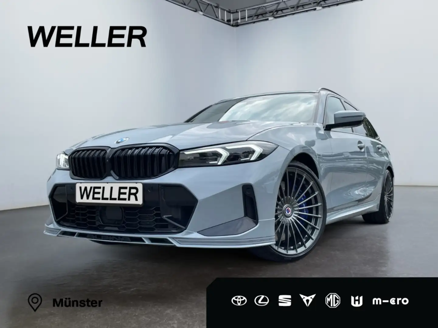 Alpina B3 Touring Biturbo *Laser*ACC*Pano*H&K*Live*AHK* Gris - 1