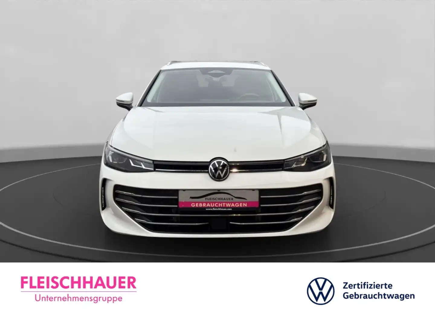 Volkswagen Passat Variant 1.5 eTSI Business AHK LED Lenkrad-heizbar Weiß - 2