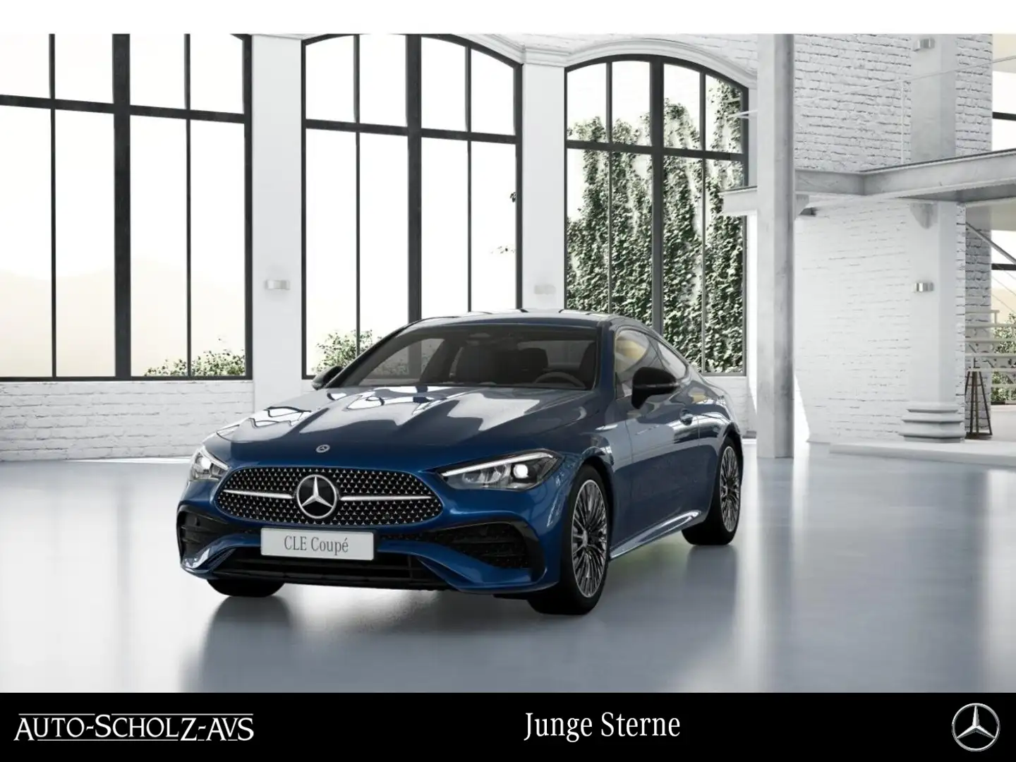 Mercedes-Benz CLE 300 4MATIC Coupé AMG Night*Memory*Keyless-Go Blau - 1