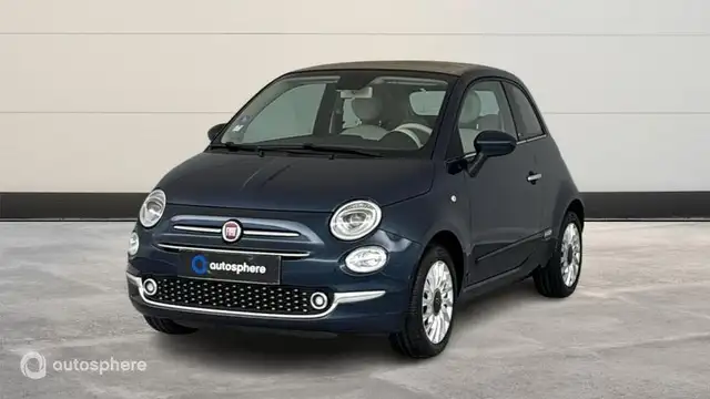 Fiat 500C 1.2 8v 69ch S\u0026S Lounge 113g Dualogic