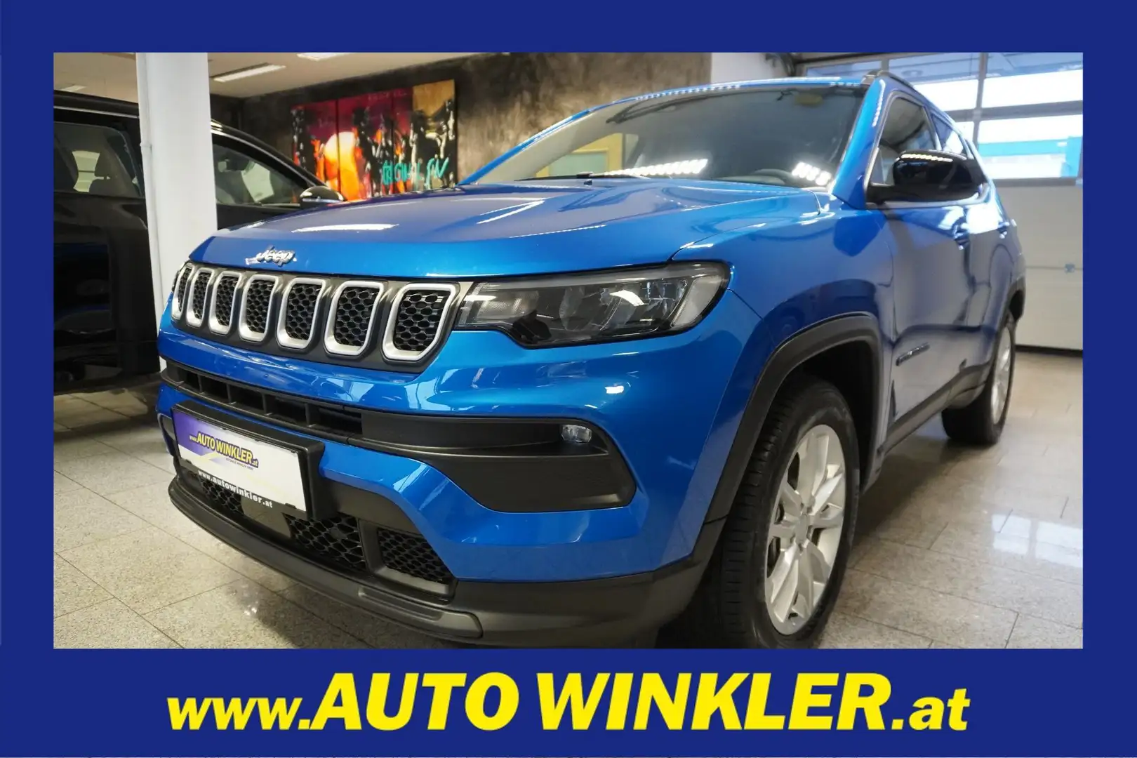 Jeep Compass Jeep Compass 1.3 PHEV 4xe Business Aut. MY22/LED/ Blau - 1
