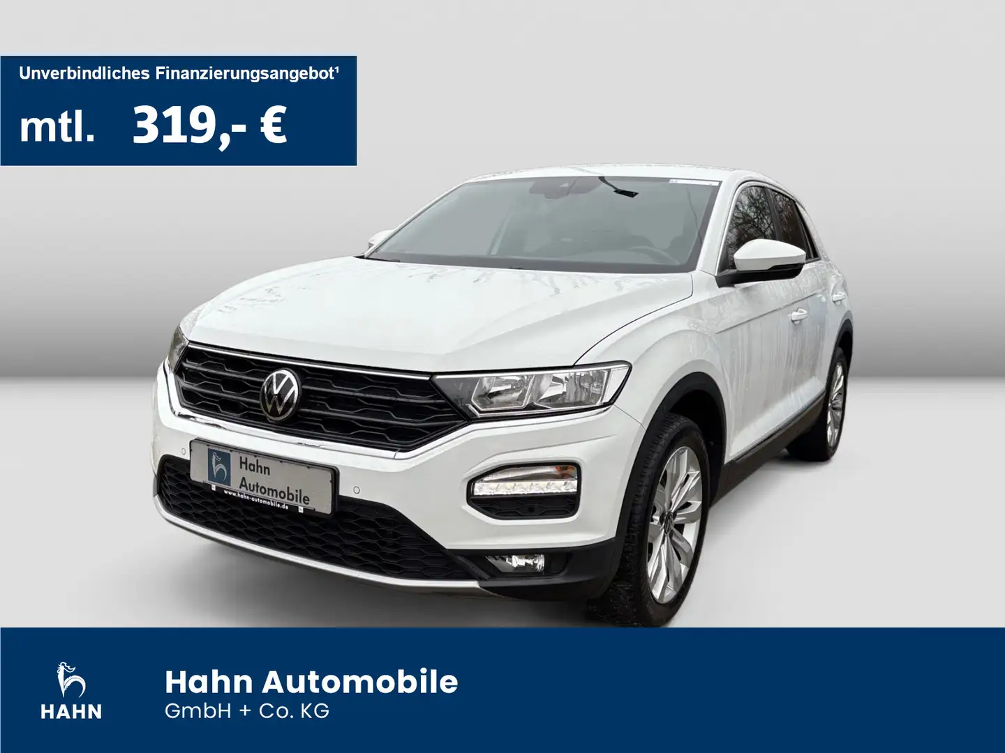Volkswagen T-Roc 1.5TSI DSG Sport CAM NAV Climatronic Weiß - 1