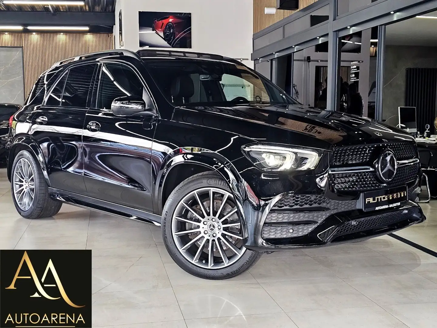 Mercedes-Benz GLE 400 d 4Matic*AIRMATIC*PANO*360°*NIGHT PAKET* Black - 1