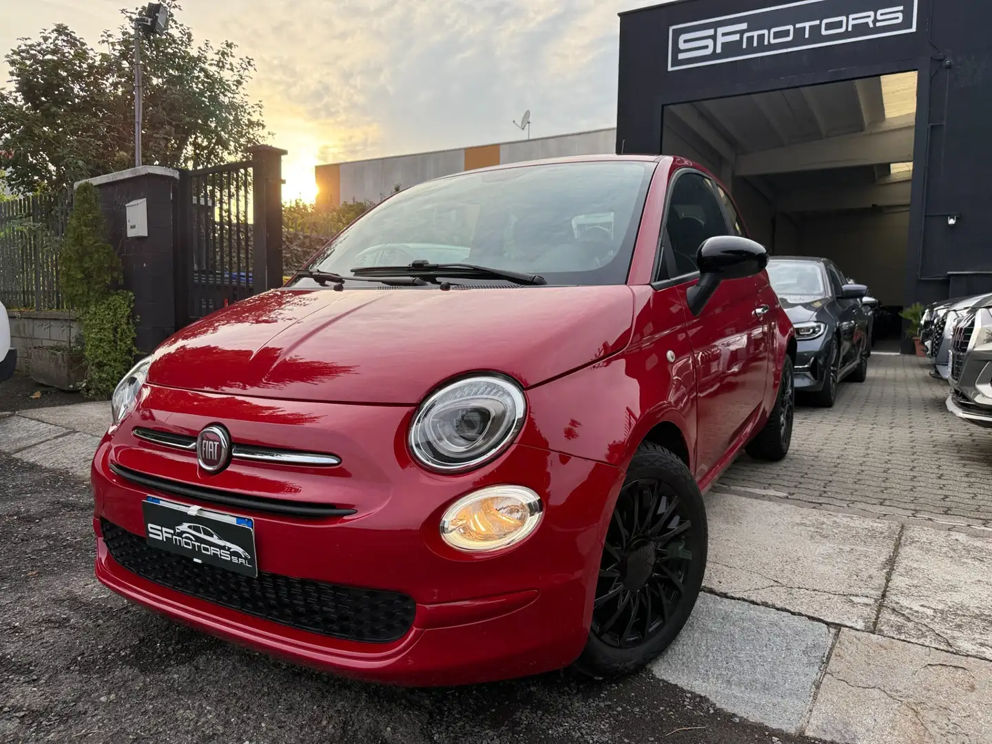 Fiat 500 500 1.0 Hybrid Sport Rouge - 2