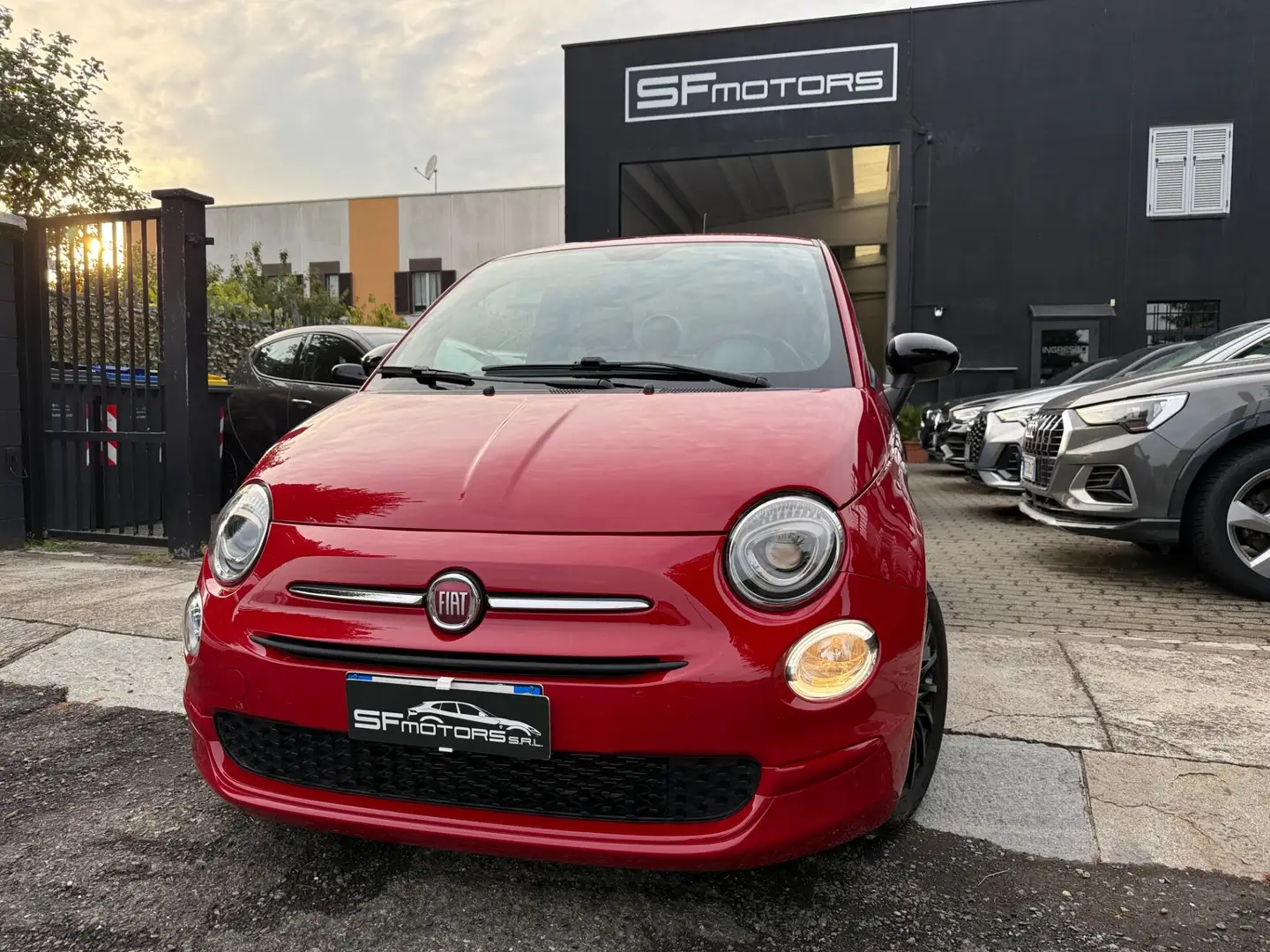 Fiat 500 500 1.0 Hybrid Sport Rouge - 1