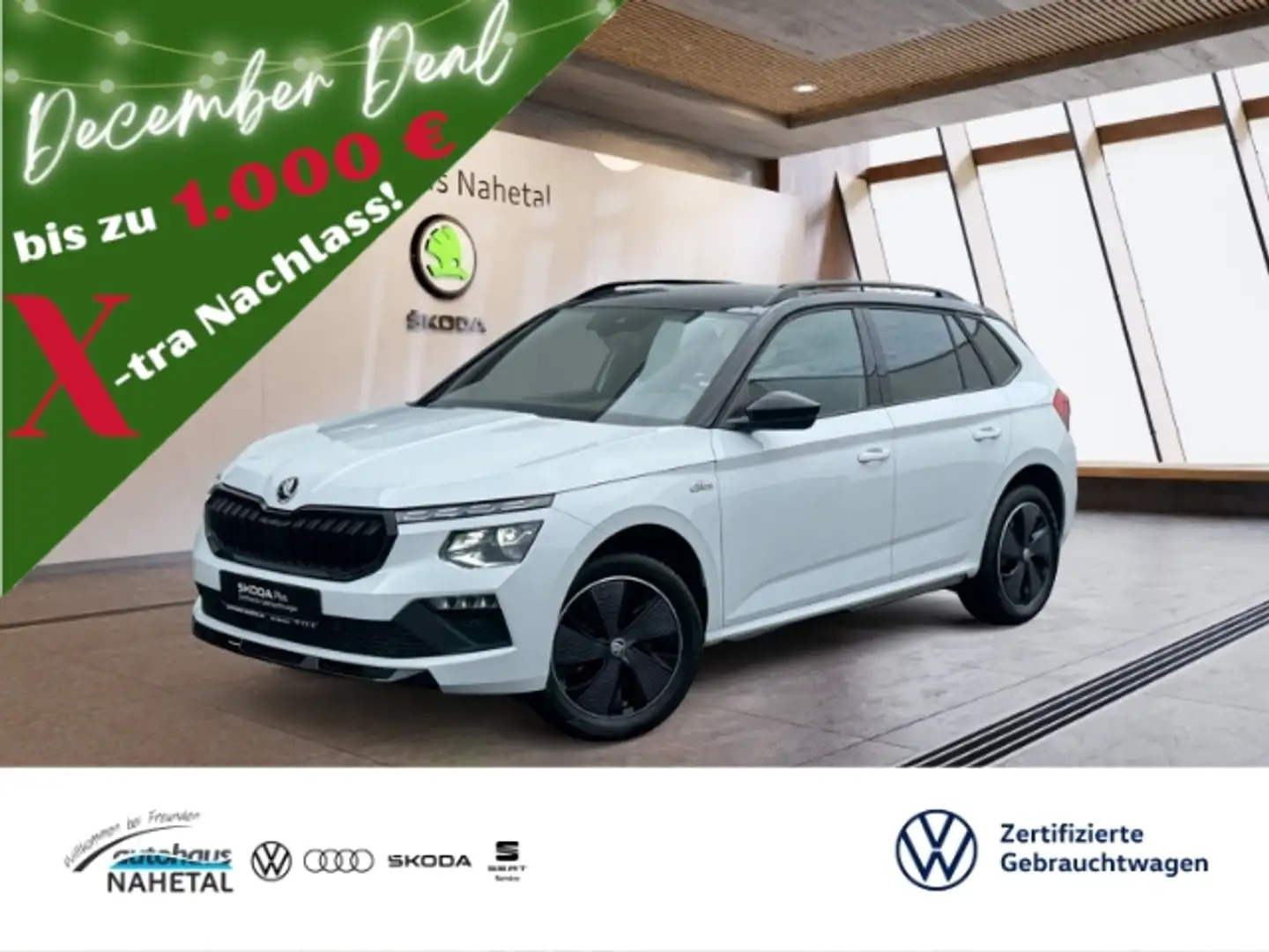 Skoda Kamiq 1.0TSI DSG Monte Carlo MATRIX-LED NAVI ACC REAR VI Alb - 1