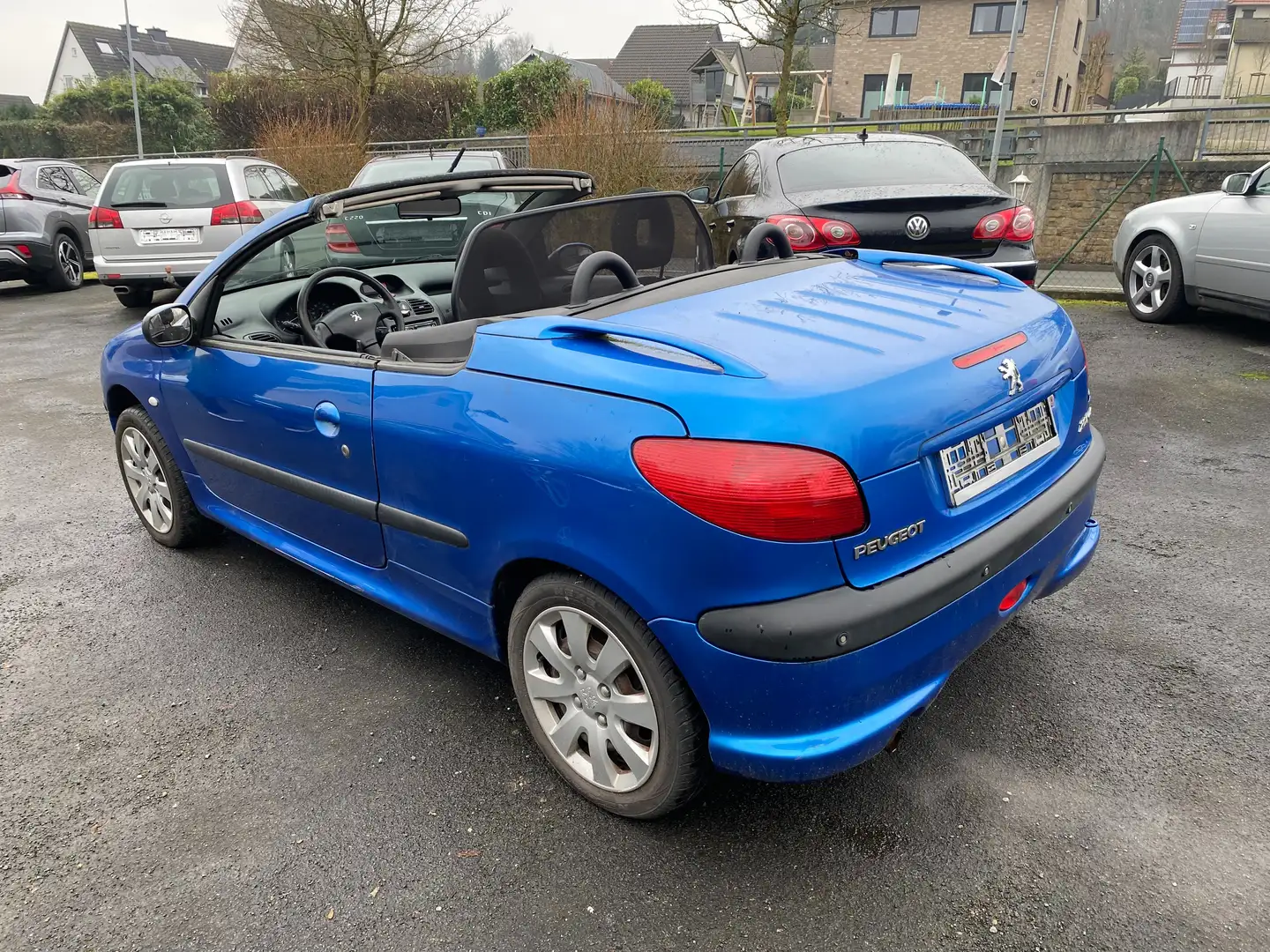 Peugeot 206 CC 110 Platinum Blau - 2