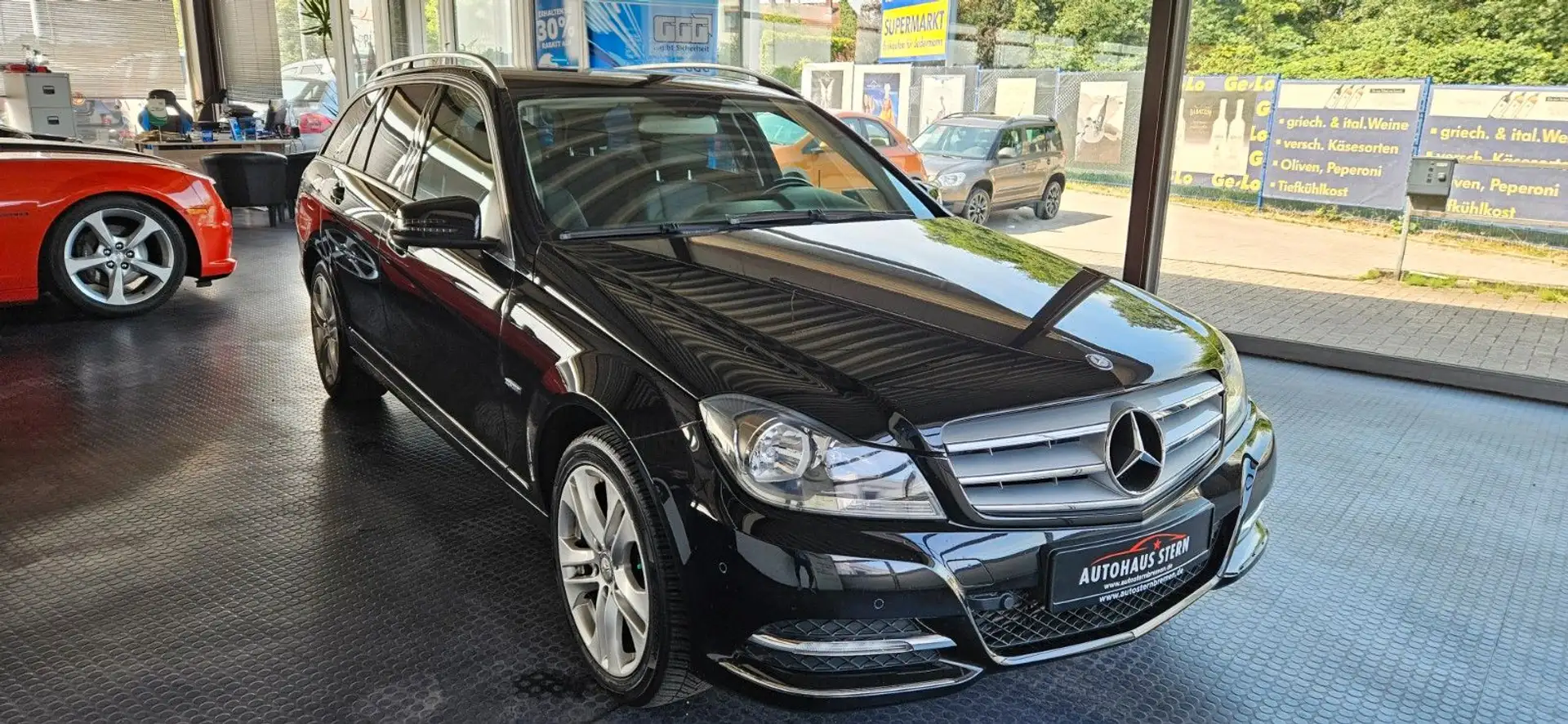 Mercedes-Benz C 180 C -Klasse T-Modell * Navi * PDC * BC Schwarz - 1