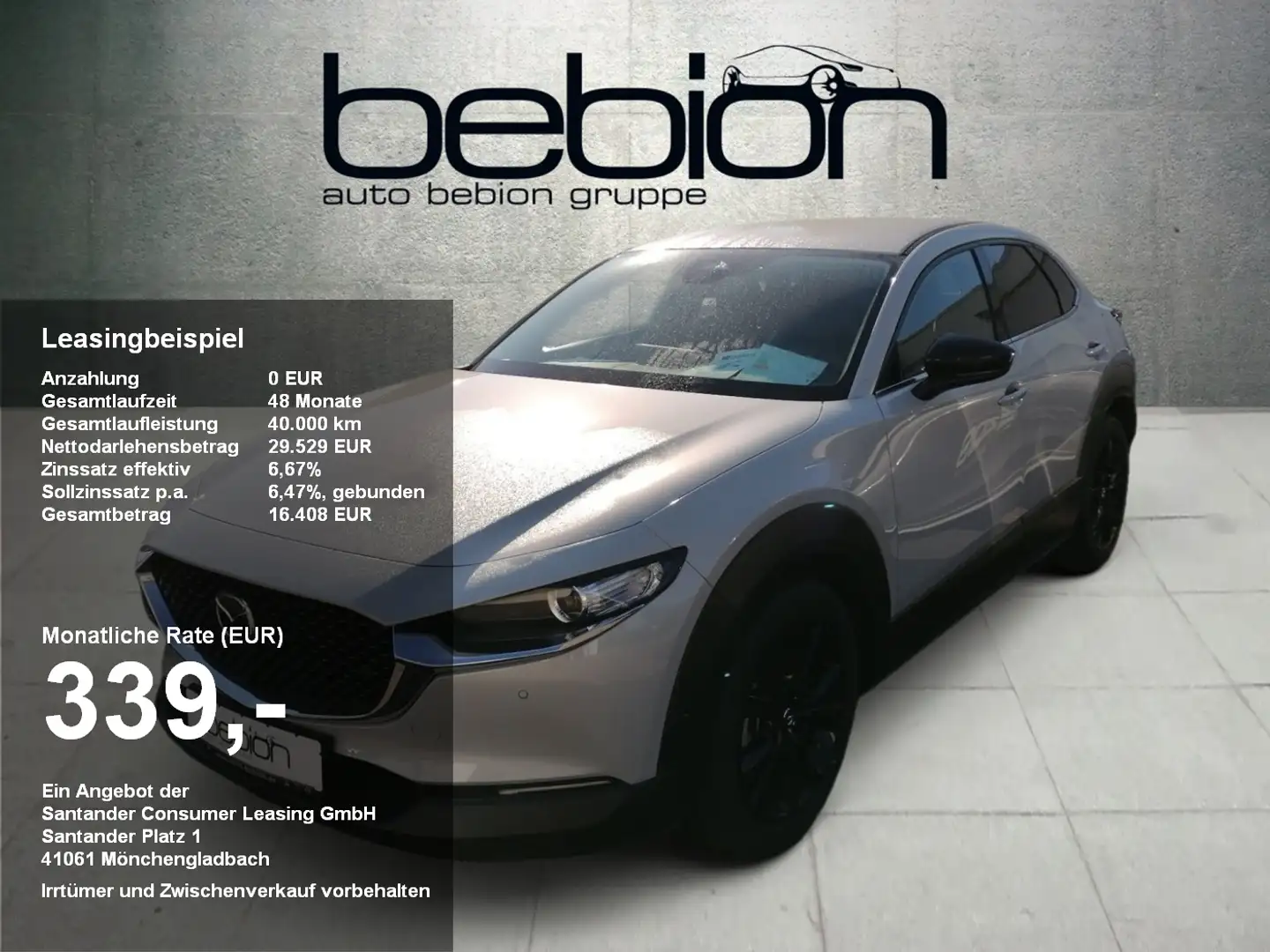 Mazda CX-30 2.0 SKYACTIV-X-M Hybrid Homura FLA HUD Weiß - 1