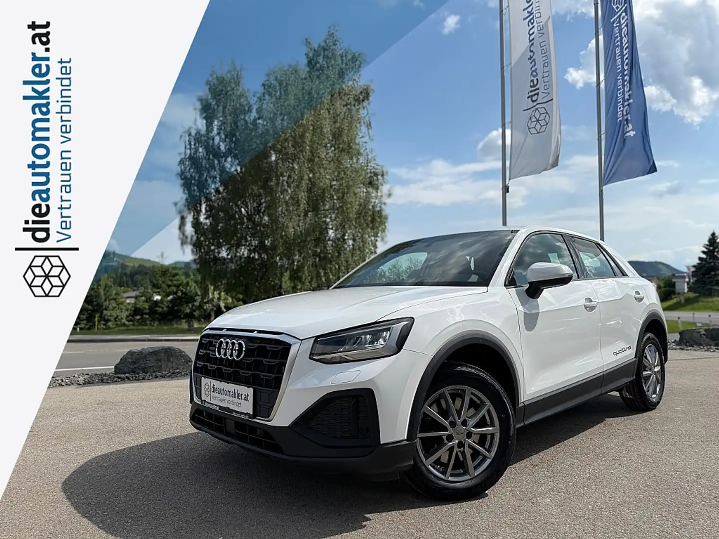 Audi Q2 35 TDI quattro S-tronic Blanc - 1