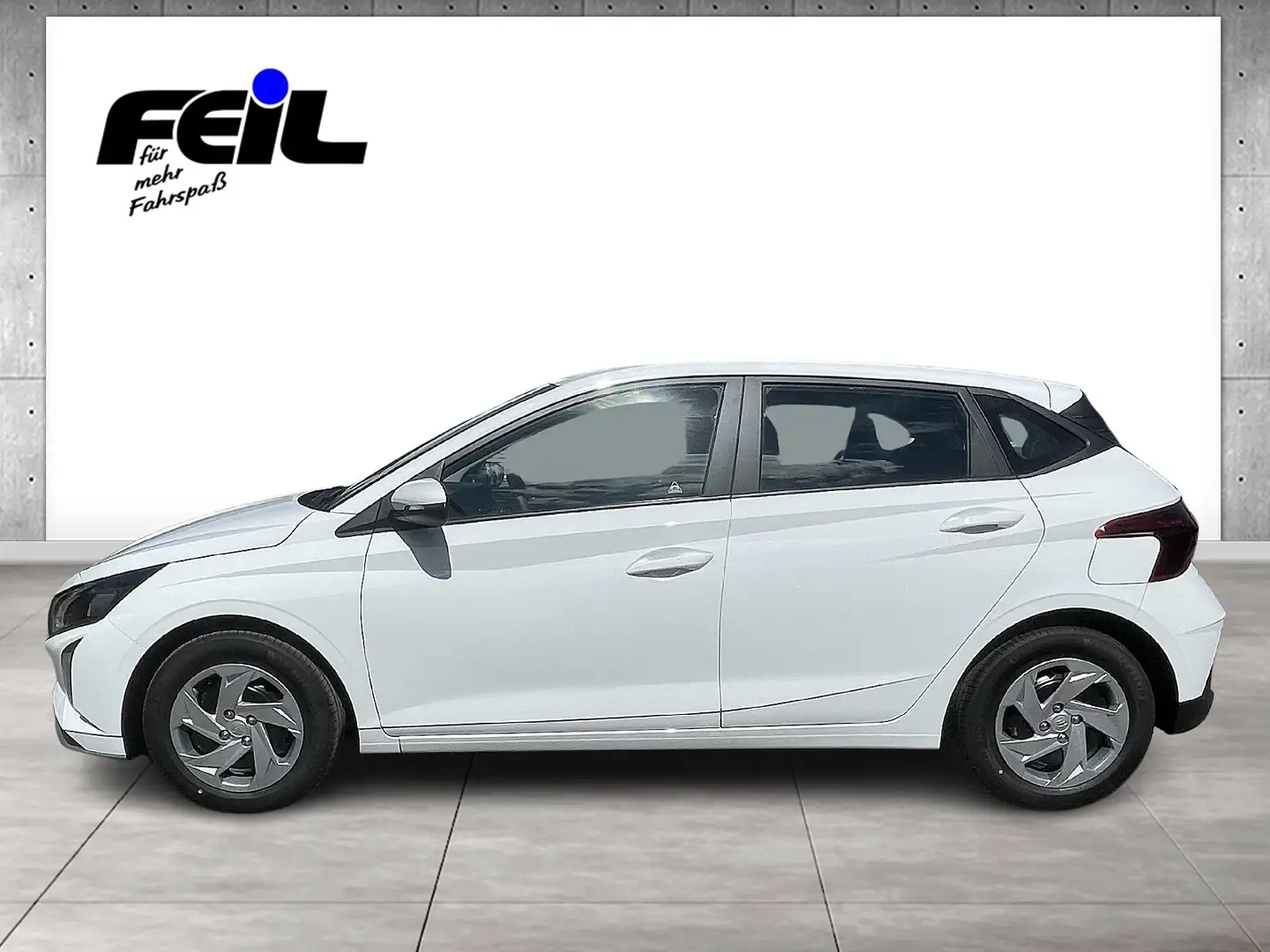 Hyundai i20 Select DAB RFK Klima PDC Blanc - 2