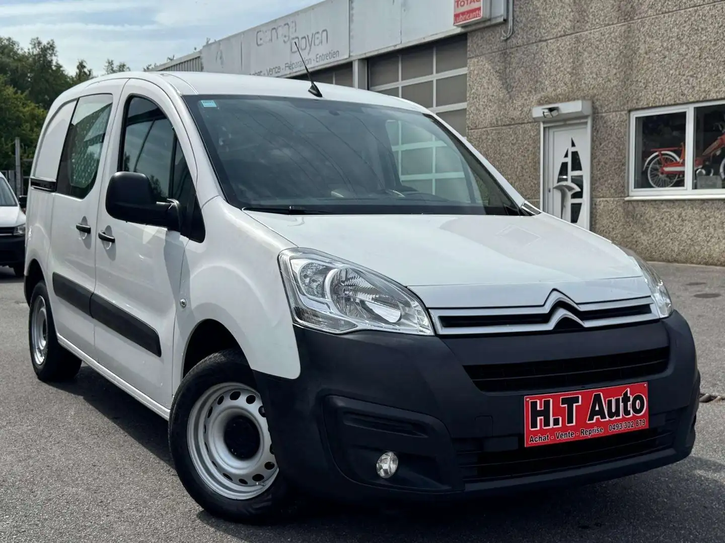 Citroen Berlingo 1.6 BlueHDi/Utilitaire/Euro6b/Prete a immatriculer Blanc - 2