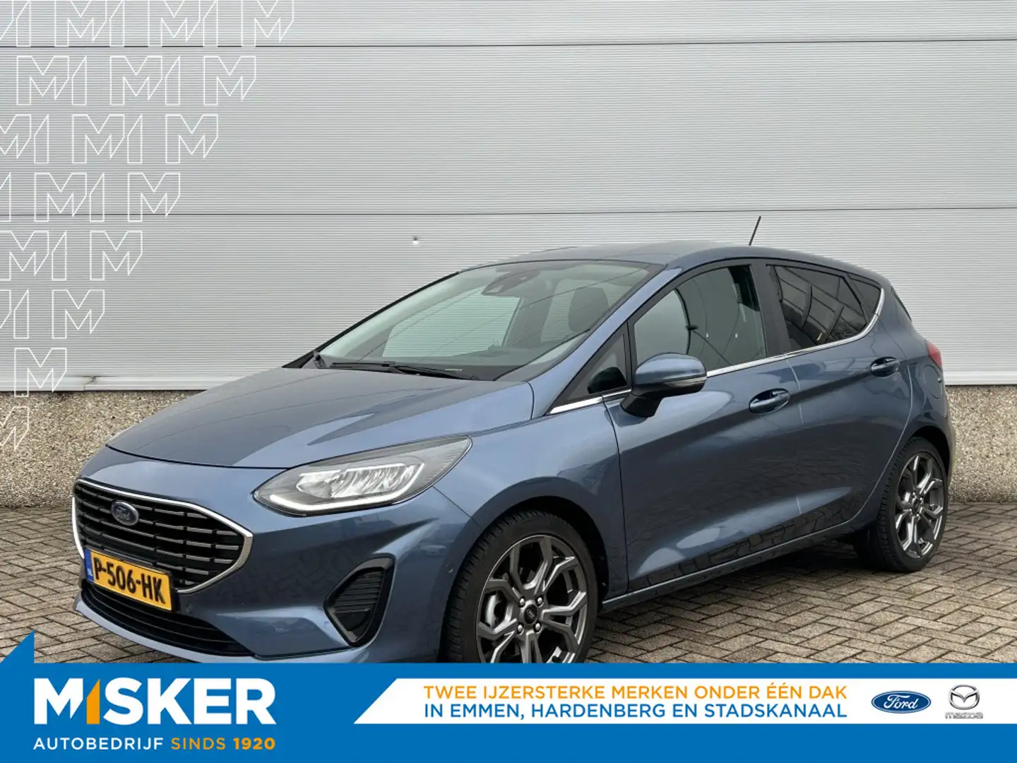 Ford Fiesta 1.0 EcoB. Titanium 1E EIGENAAR N.A.P CAMERA CRUISE Blau - 1