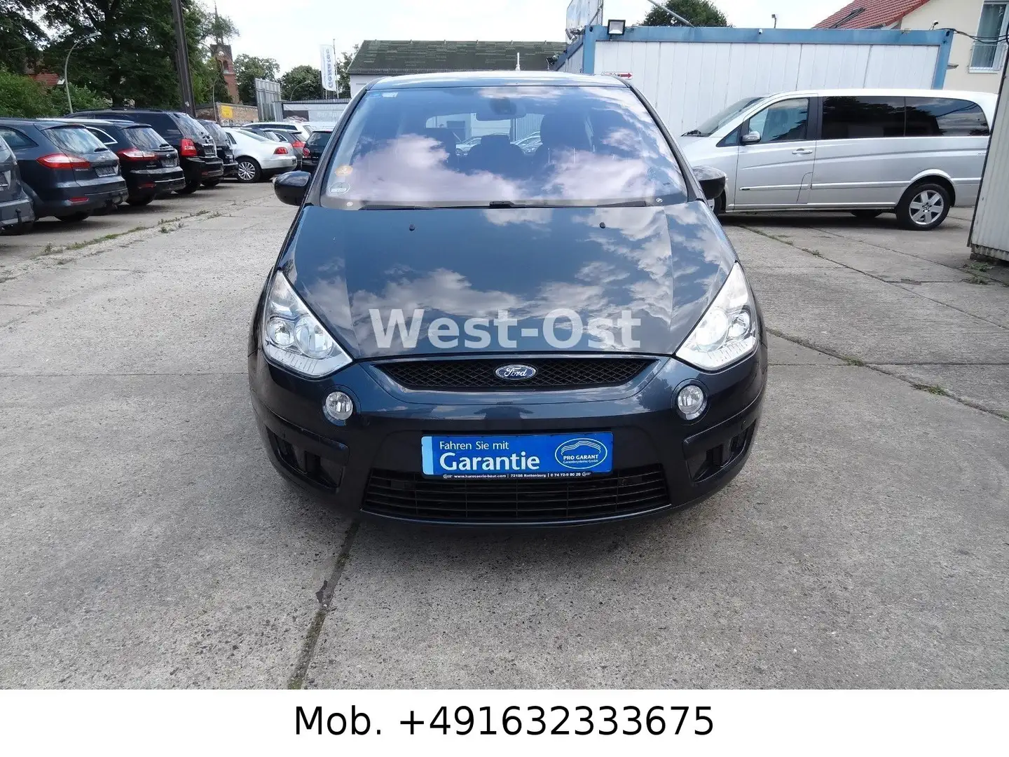 Ford S-Max S-MAX 7 Sitze Klima Leder Navi PDC SHZ HU/AU neu Grau - 2