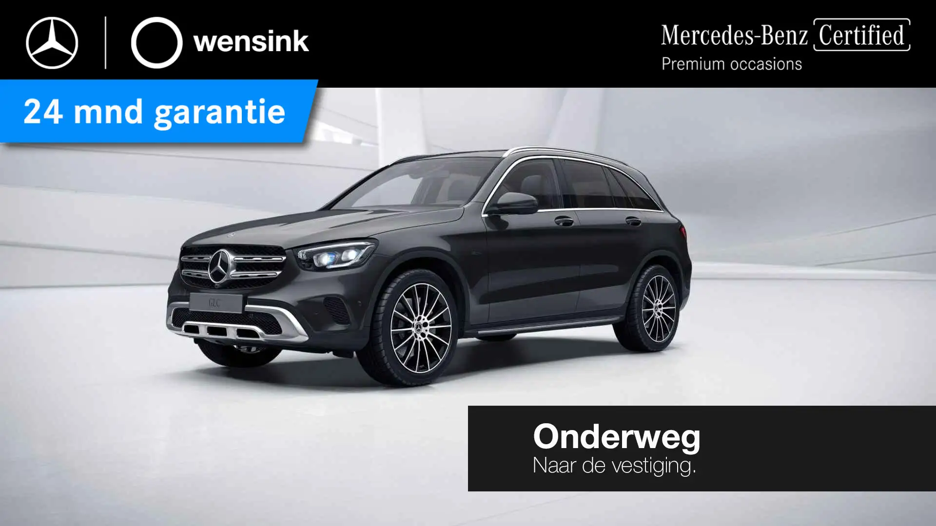 Mercedes-Benz GLC 300 300e 4MATIC Business Solution AMG | Trekhaak | Pan Grijs - 1