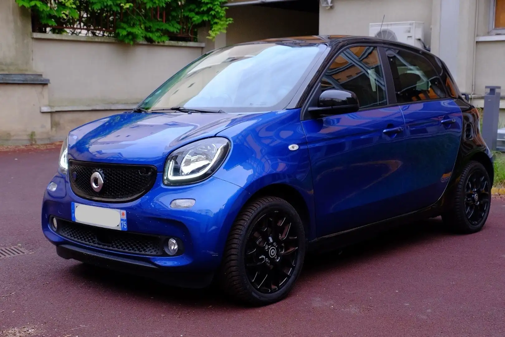 smart forFour 82 ch Electrique EQ BVA1 Prime Modrá - 1