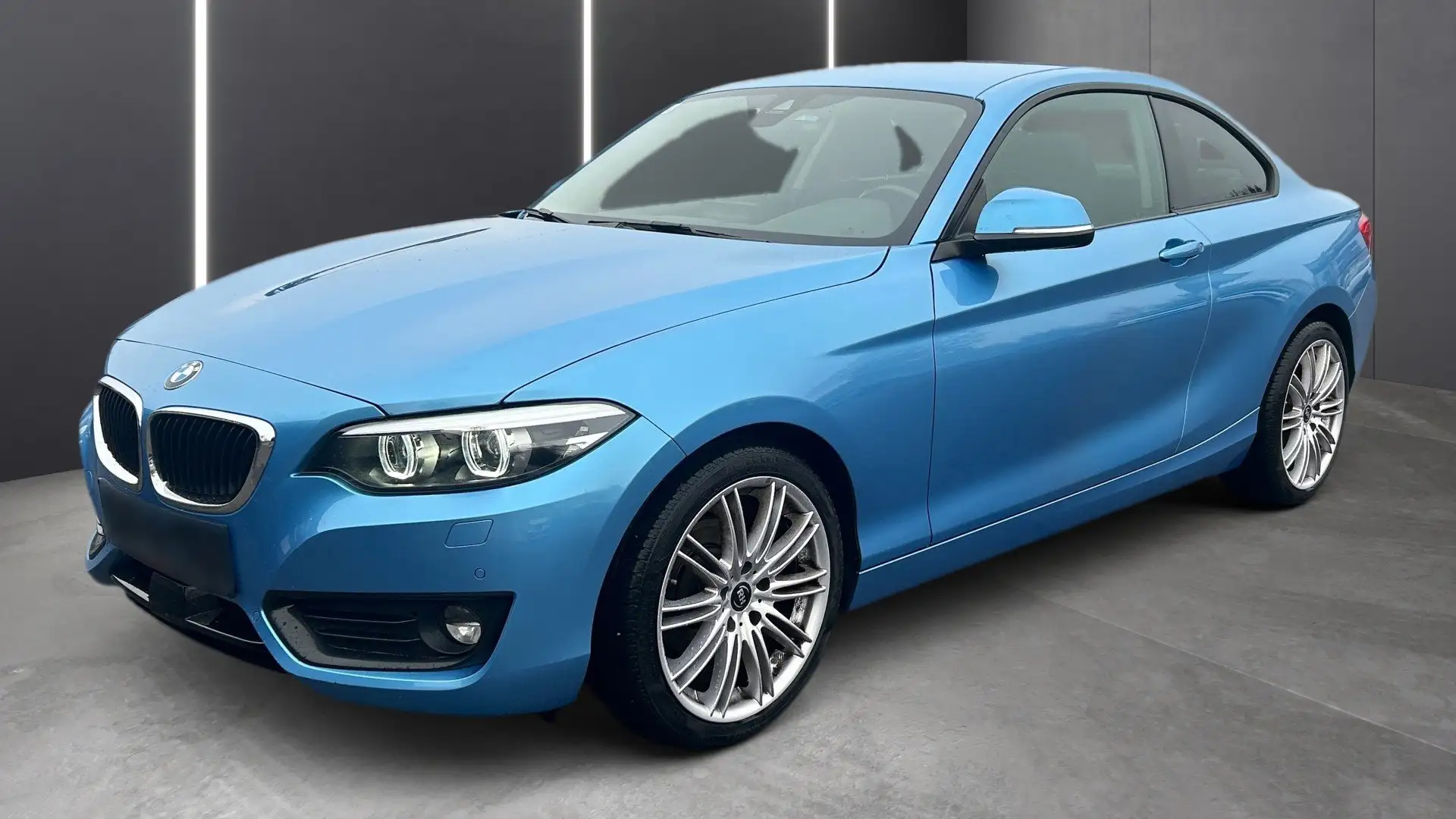 BMW 218 218i Coupé Advantage Aut. Advantage Blau - 1