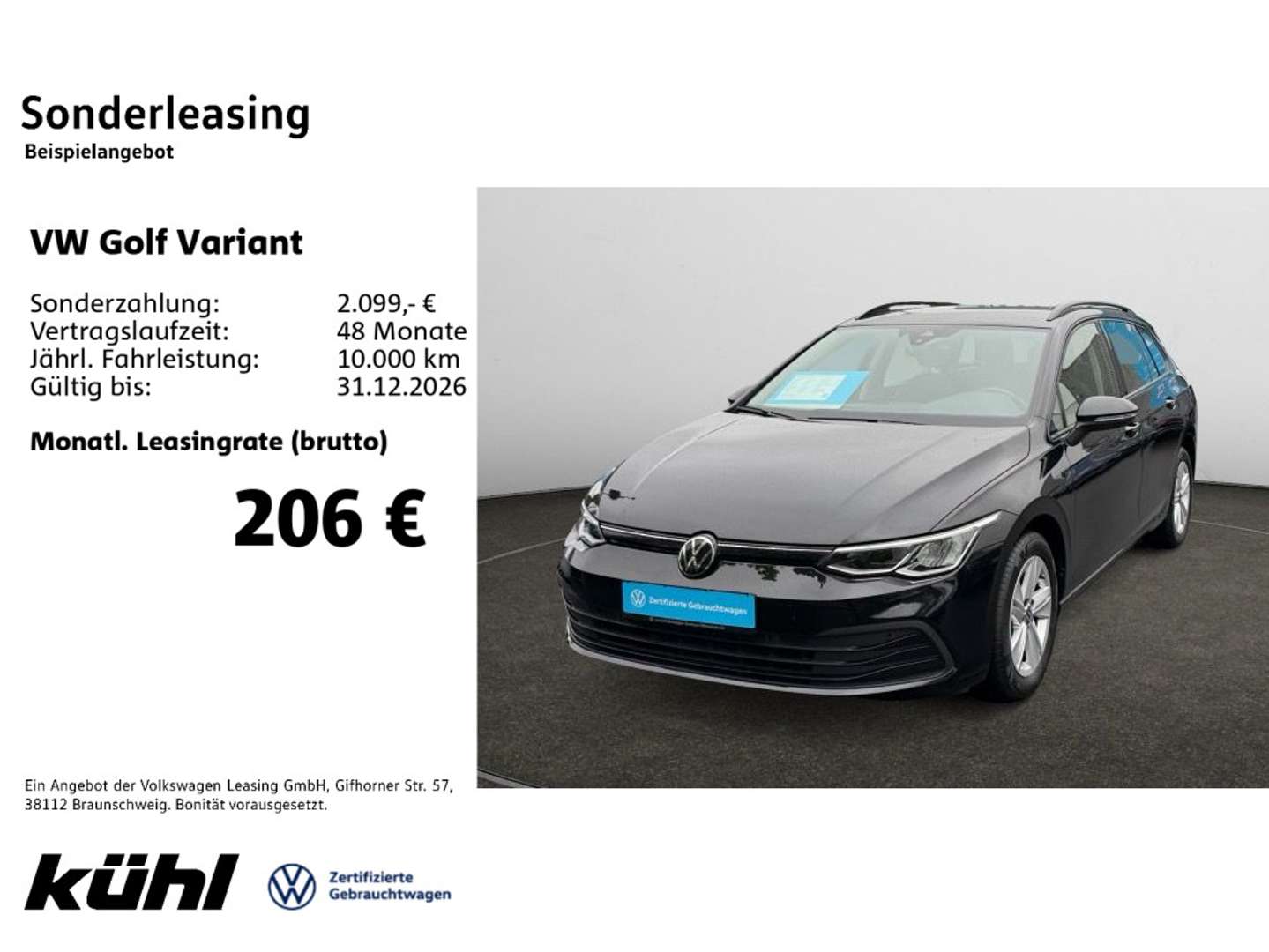 Volkswagen Golf Variant nuo 366 €/ mėn Dyzelinas 2023m. Kita Automatinė