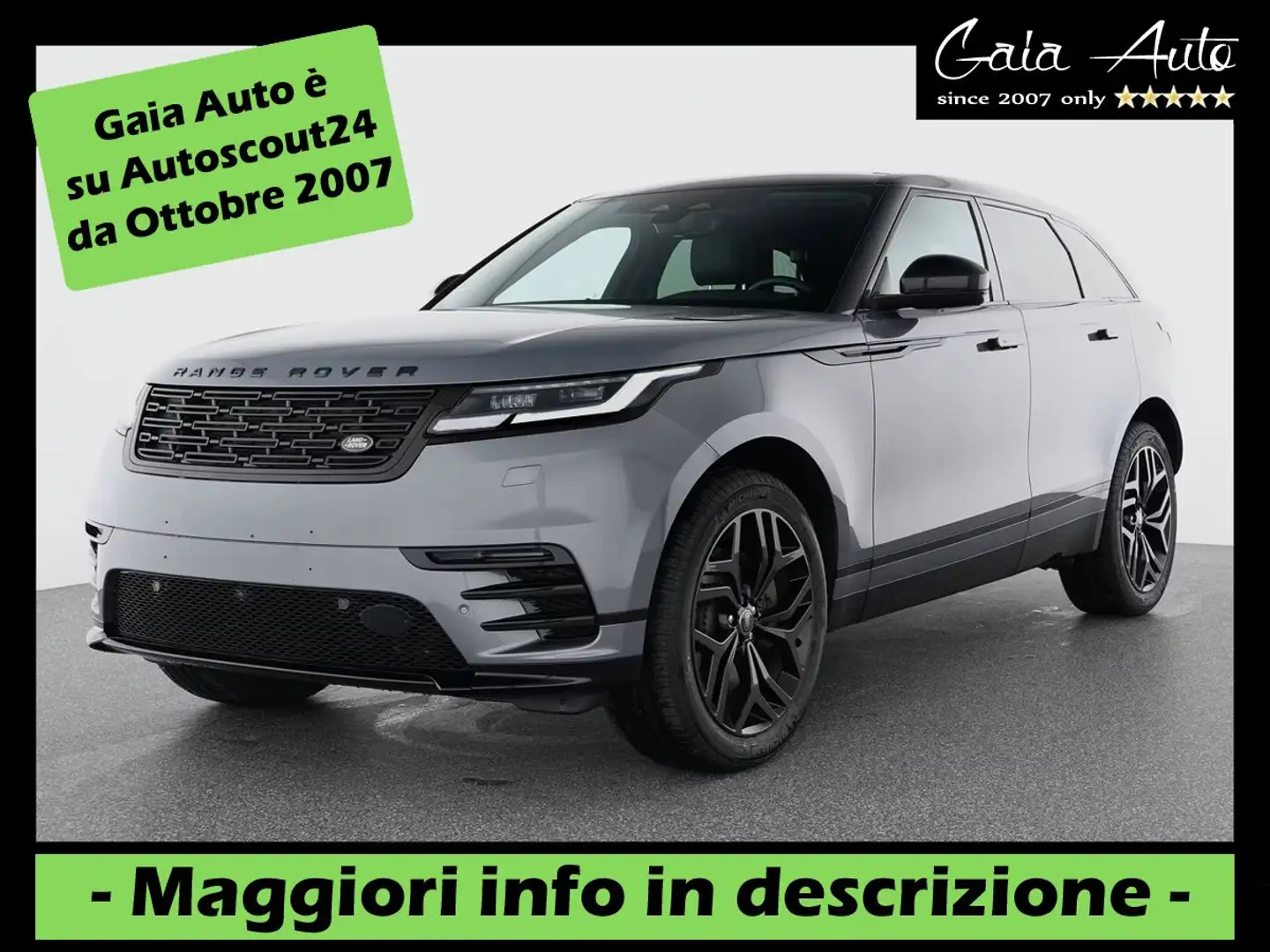 Land Rover Range Rover Velar 3.0d i6 mhev Dynamic SE 4wd 300cv auto Grigio - 1