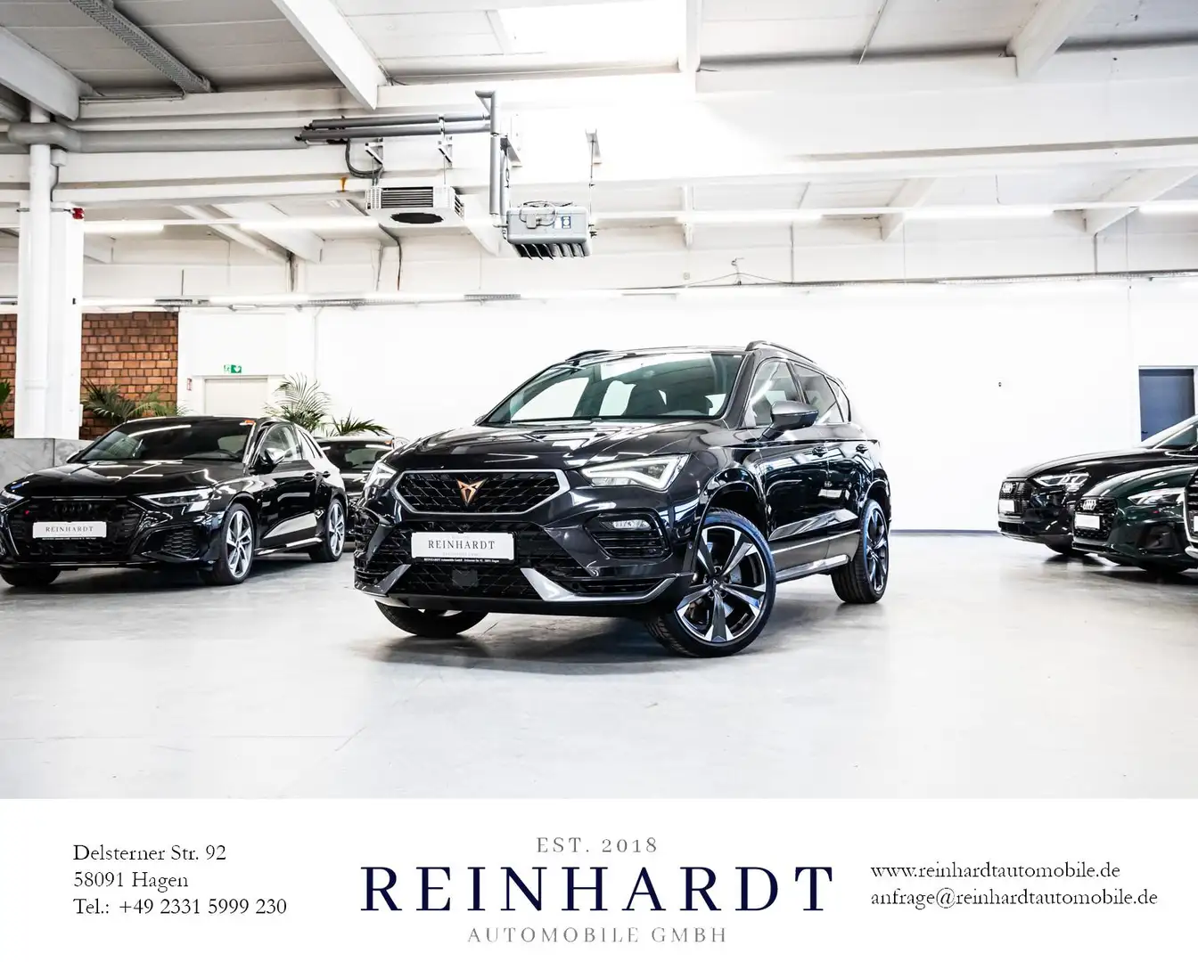 CUPRA Ateca 2.0TSi 4DR BLACK/19Z./ACC/PANO/360°/BEATS Noir - 1