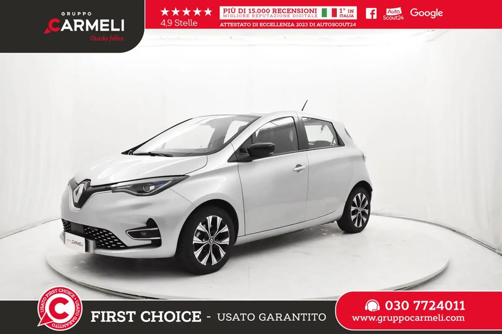 Renault ZOE Zen R135 my20 Grau - 1