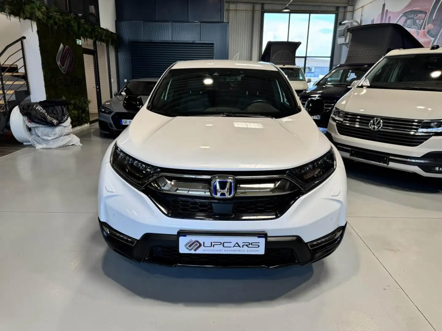 Honda CR-V 2.0 I-MMD Hybrid 2WD SPORT LINE BLACK EDITION Blanc - 2
