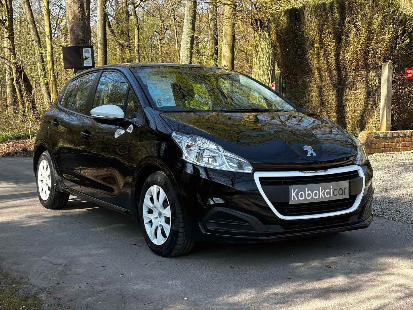 Peugeot 208 1.2i 68cv/AC/LIMIT-REGUL VITESSE/BT/GARANTIE 1AN Negro - 1