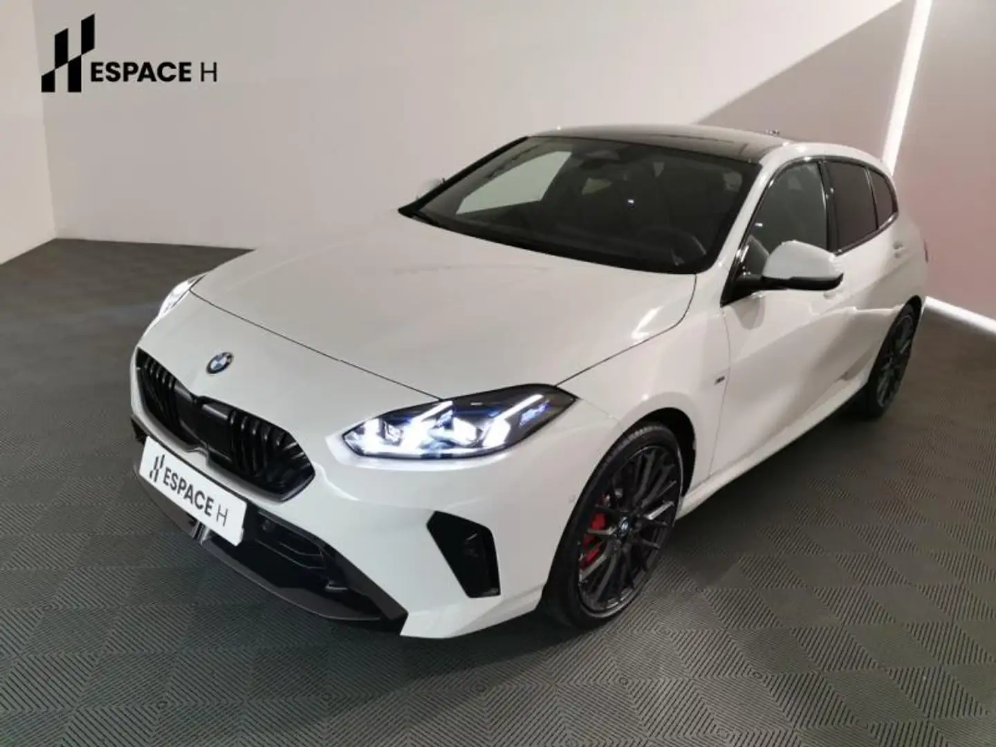 BMW 116 116A 122ch M Sport DKG7 Blanc - 1