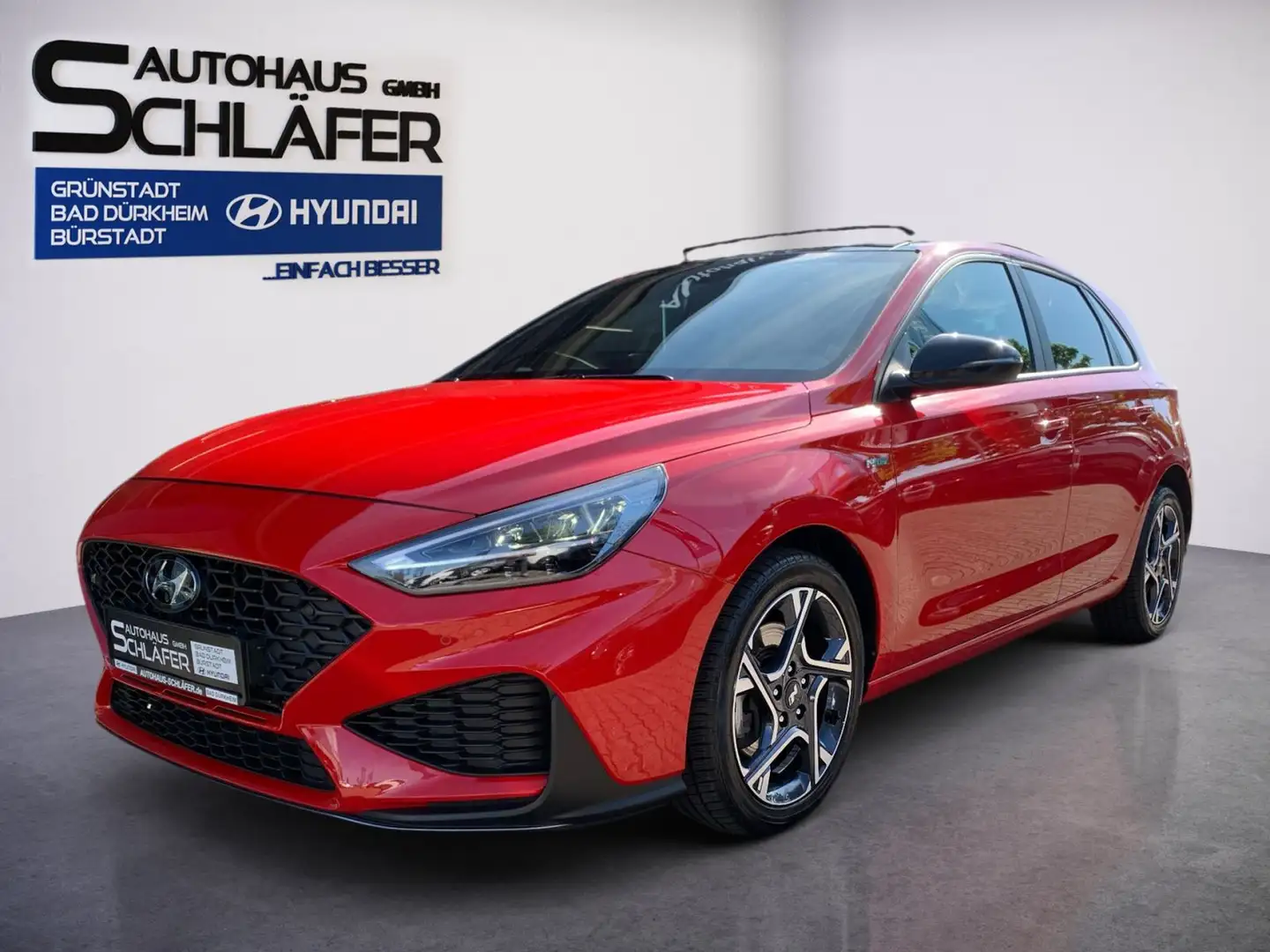 Hyundai i30 1.0 T-GDI 7-DCT N-Line Mild-Hybrid Assi PanD Rot - 1