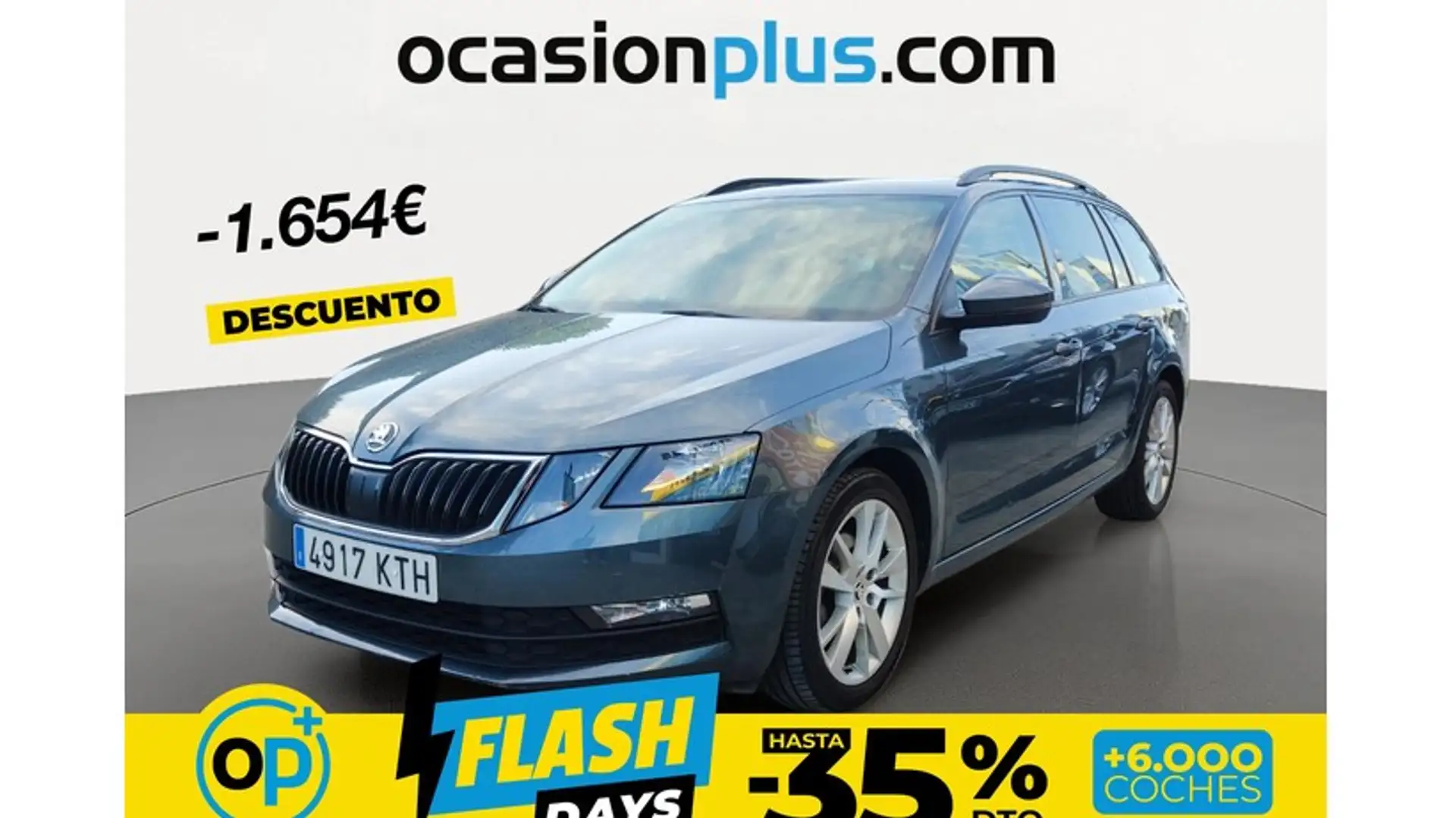Skoda Octavia Combi 1.5 TSI Like DSG 110kW Gris - 1