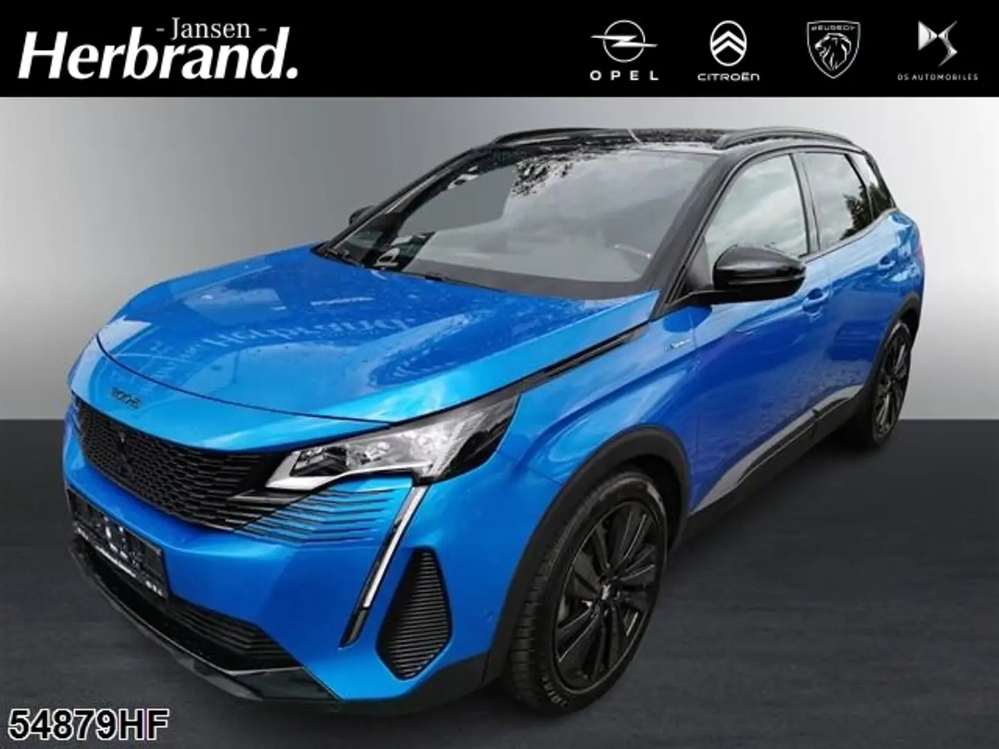 Peugeot 3008 1.6 Hybrid4 300 (Plug-In), GT Blau - 1