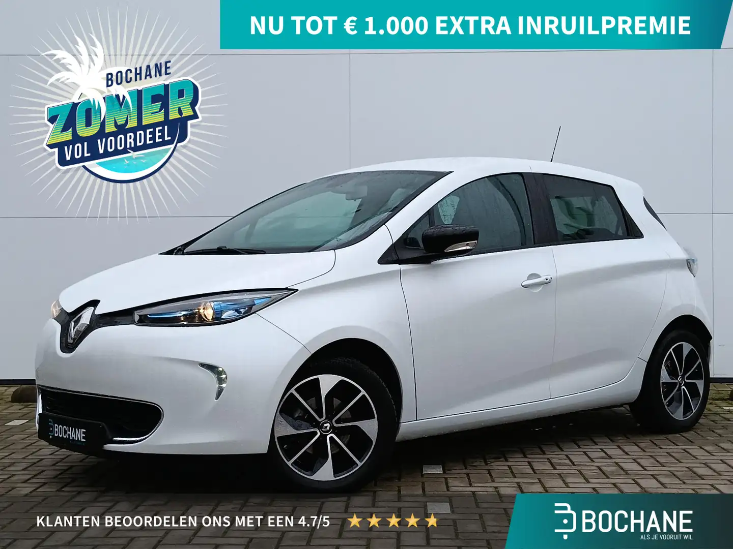 Renault ZOE R110 Limited 41 kWh | Camera | Prijs is inclusief Wit - 1