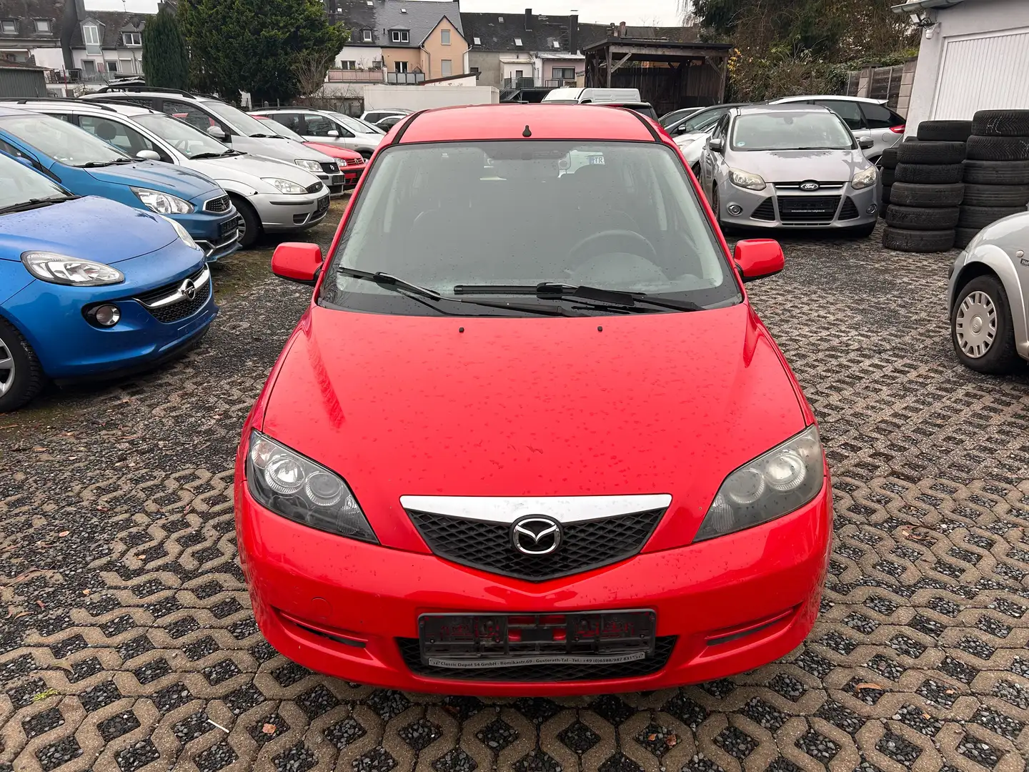 Mazda 2 1.4 Active (59kW) - Benzin Rot - 2