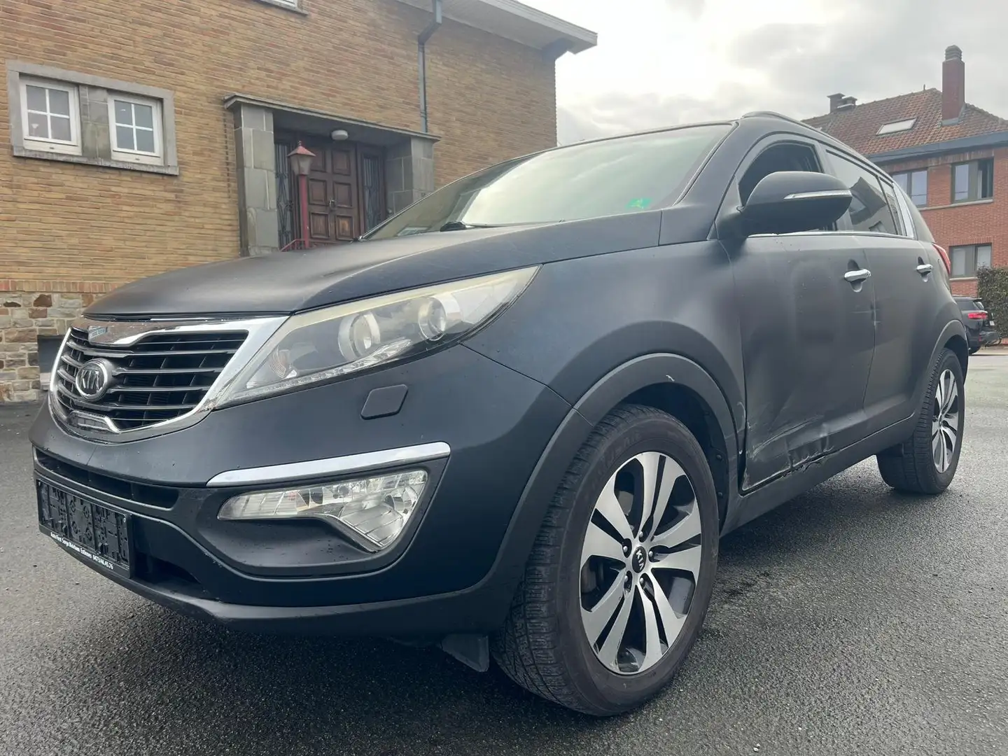 Kia Sportage Sportage 2.0 CRDi 4WD Zwart - 1