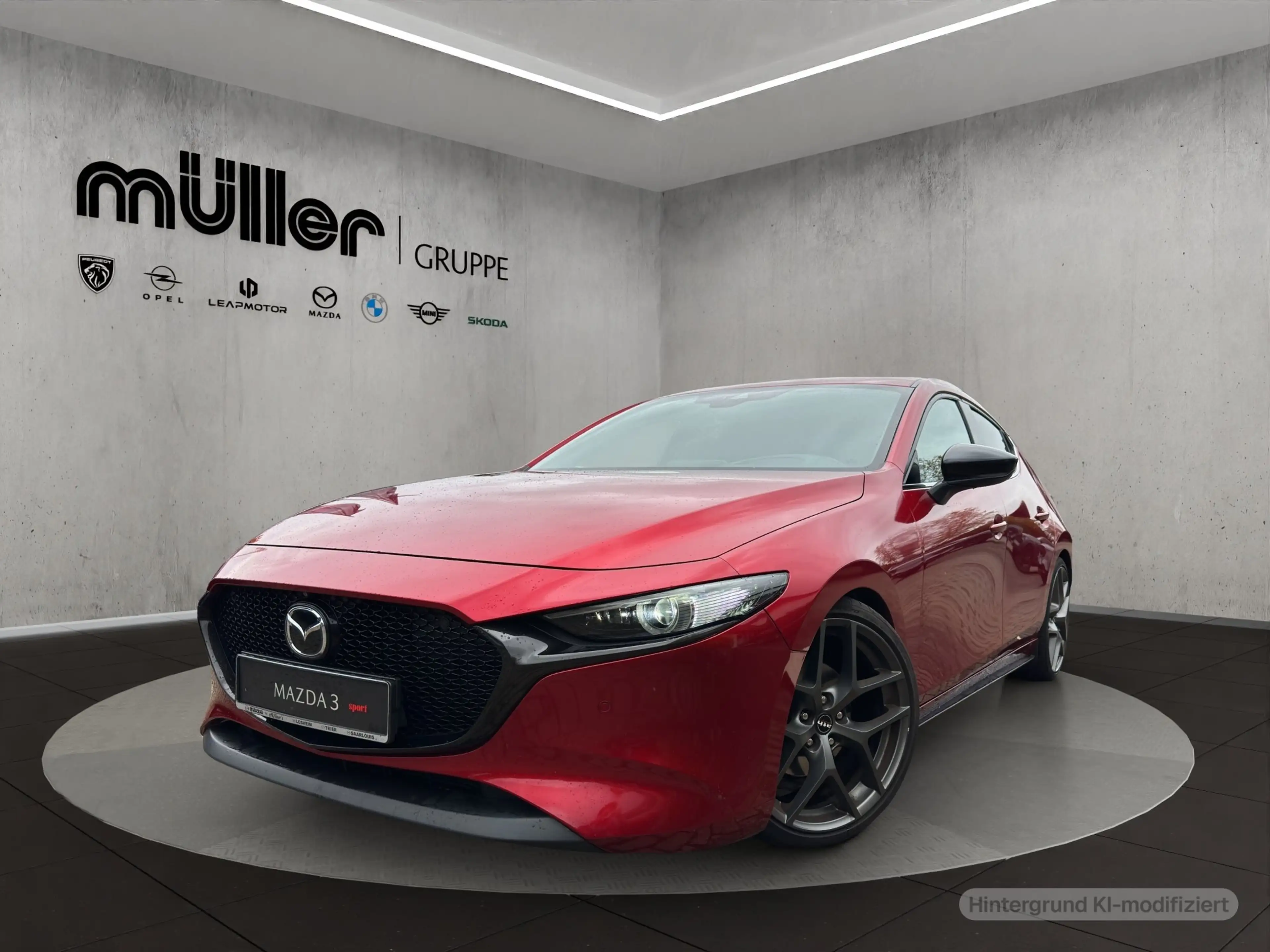 Mazda 3 X 180 PS 6GS SELECTION DES-P ACT-P BOS