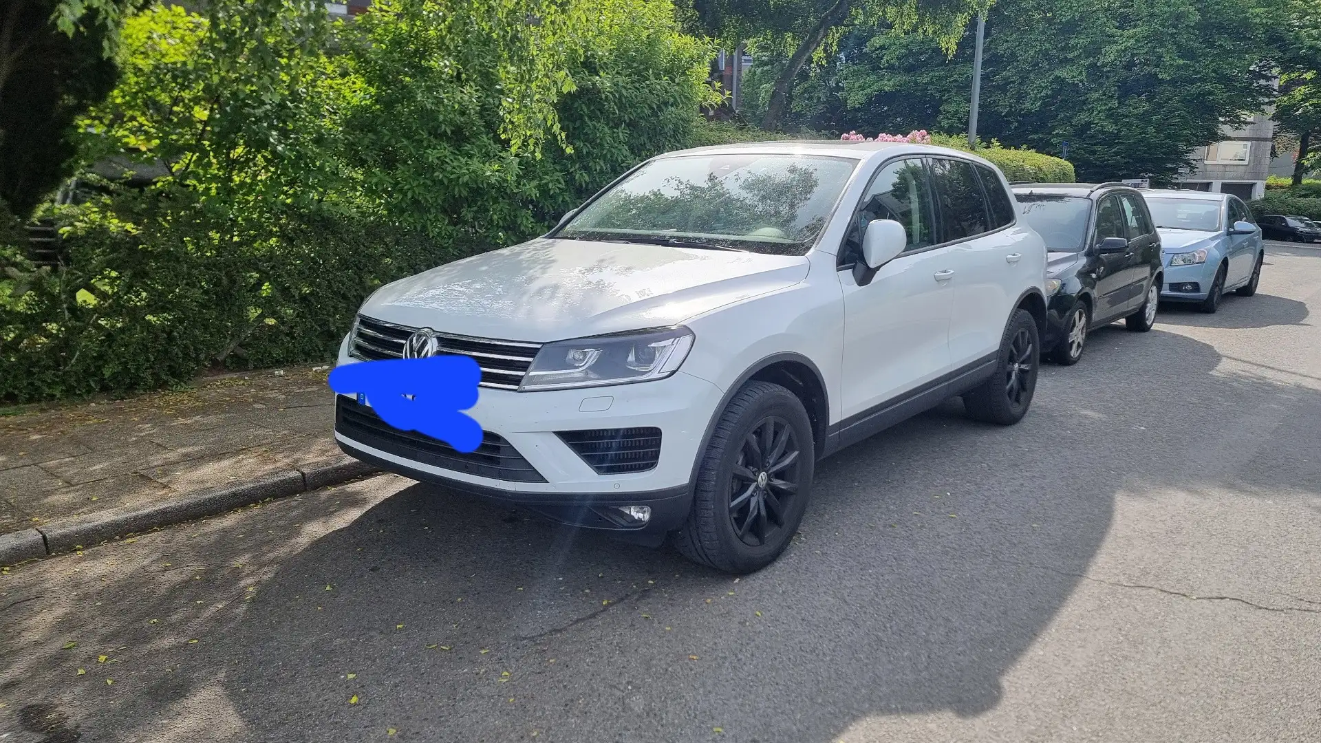 Volkswagen Touareg 3.0 V6 TDI SCR Blue Motion DPF Automatik Weiß - 1