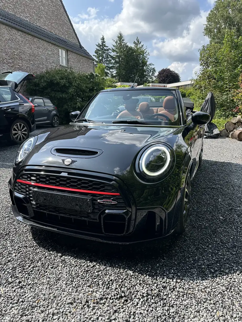 MINI John Cooper Works Cabrio FULL camera / keyless / heads-up / leather /… Noir - 2
