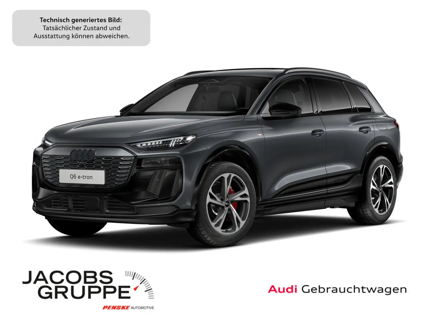 Audi Q6 e-tron 285kW quattro S line Pano, Area Vie Grau - 1