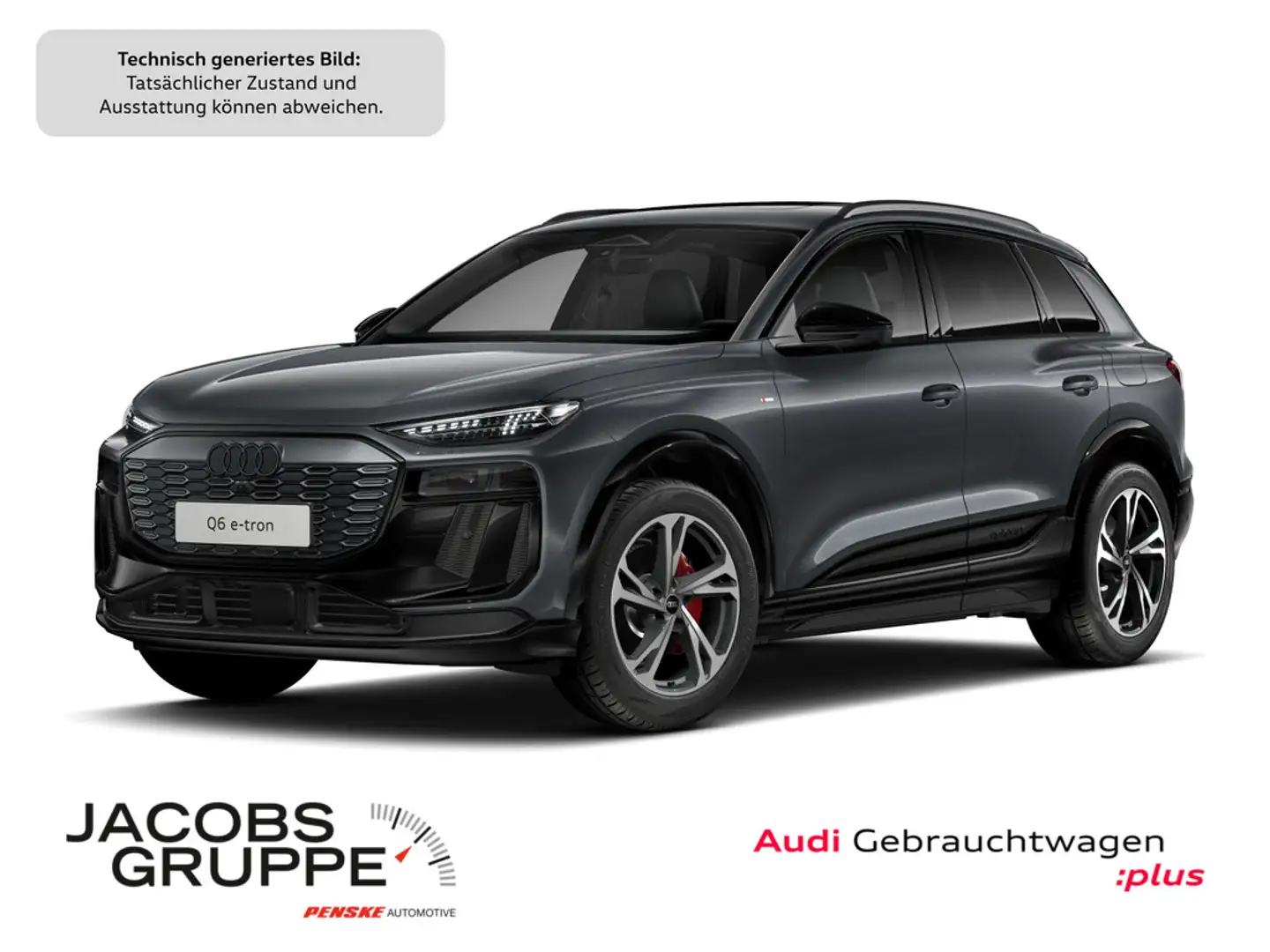 Audi Q6 e-tron 285kW quattro S line AHK, Pano, Mat Grau - 1