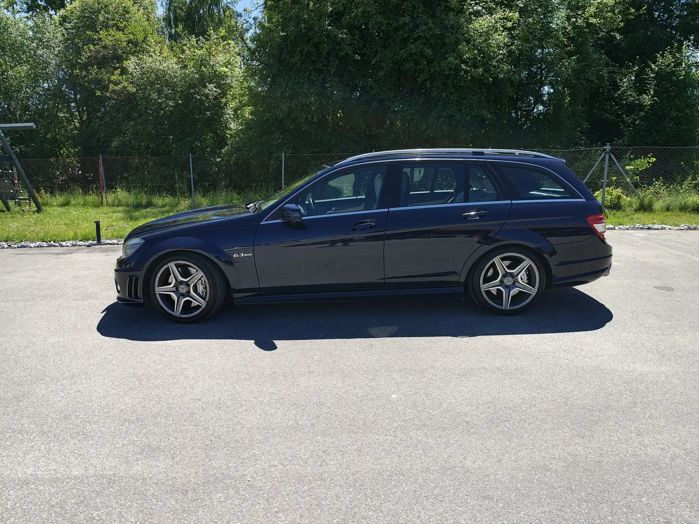 Mercedes-Benz C 63 AMG T Avantgarde Aut. Kék - 1