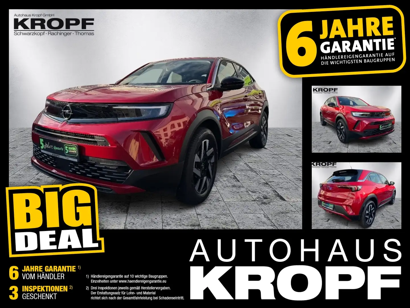 Opel Mokka 1.2 Turbo Winterpaket,Parkpilot,DAB,USB Rot - 1